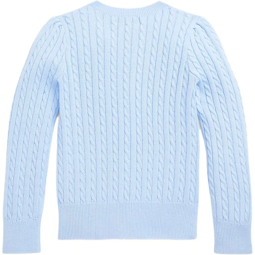 Детский свитер с длинным рукавом Workplace Blue Polo Ralph Lauren, Workplace Blue — фото 3