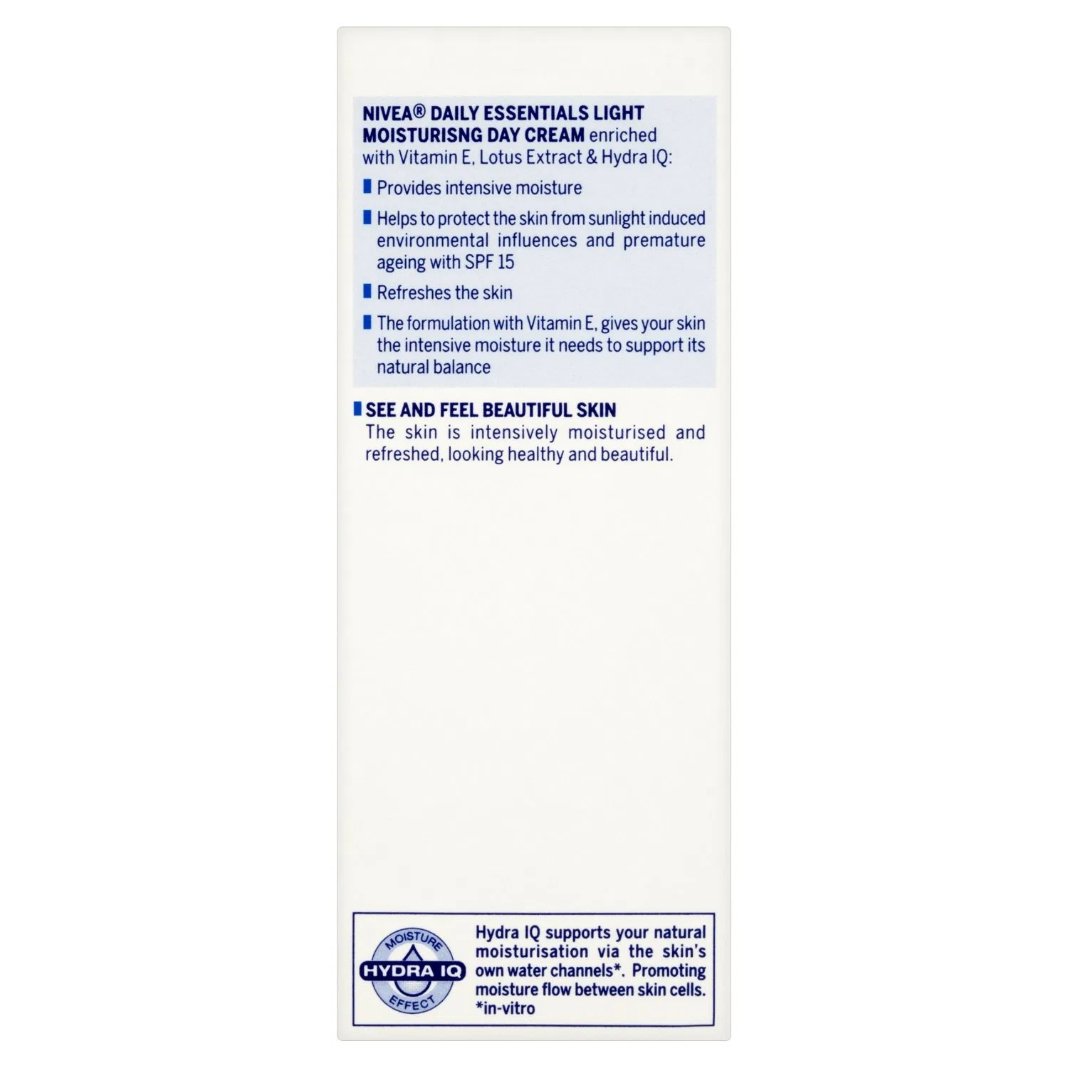 Дневной крем Light Moisturising Day Cream NIVEA, 50 мл, Lotus — фото 2