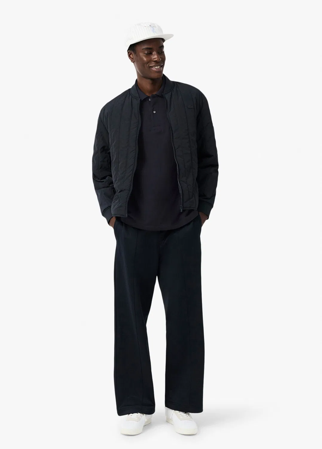 Polo Lacoste Classic Fit, серый — фото 4