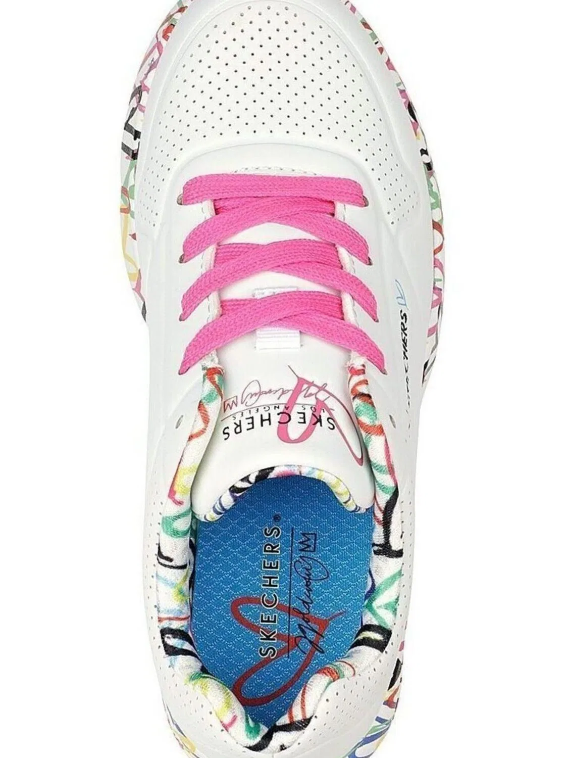 Спортивные кроссовки SKECHERS Skechers Uno Lite - Lovely Luv белого цвета — фото 2