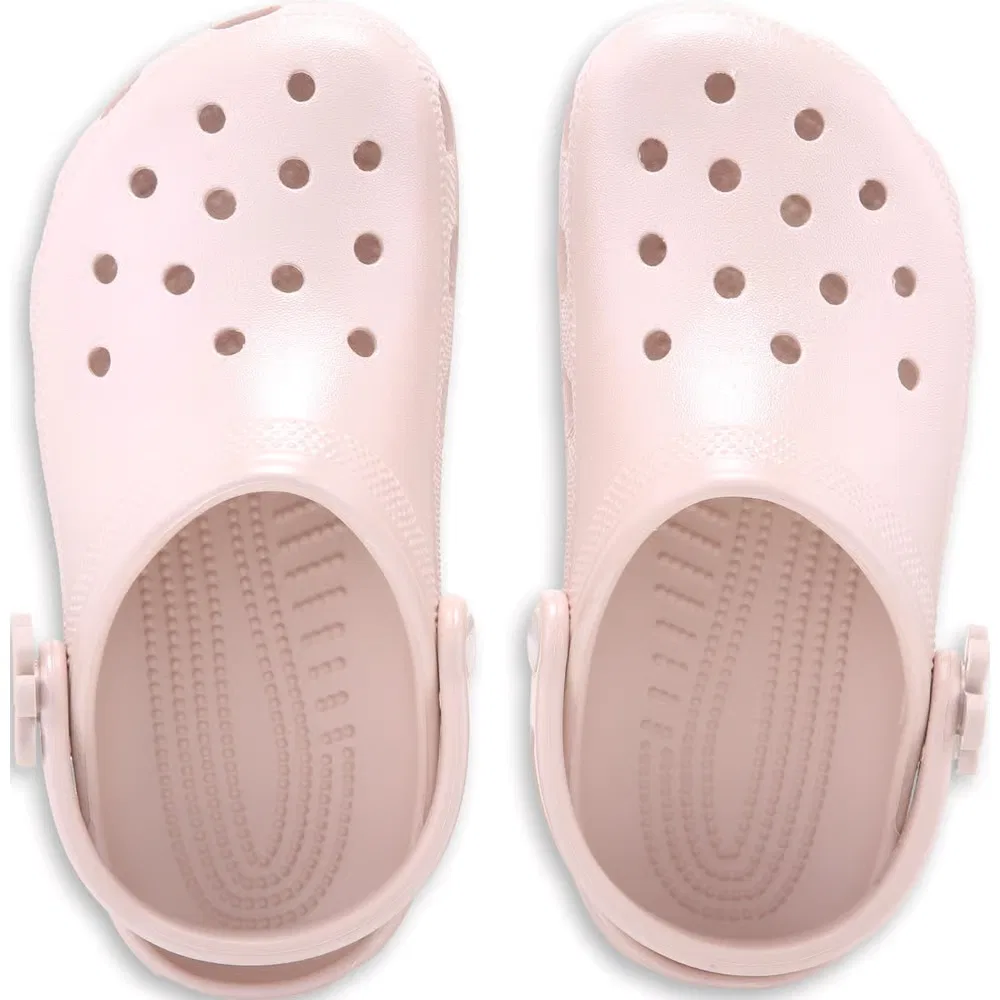 Детские классические сабо с графическим рисунком Crocs, Quartz Shine — фото 4