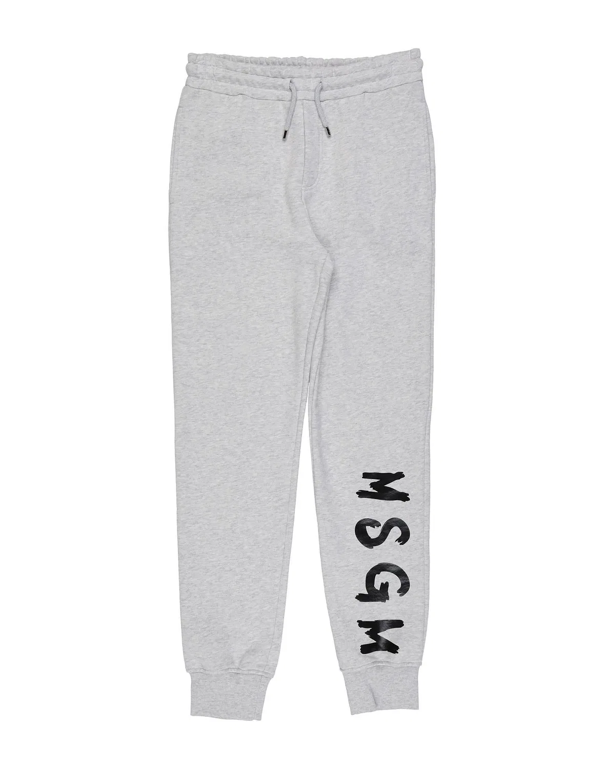 Брюки из флиса Msgm, светло-серый