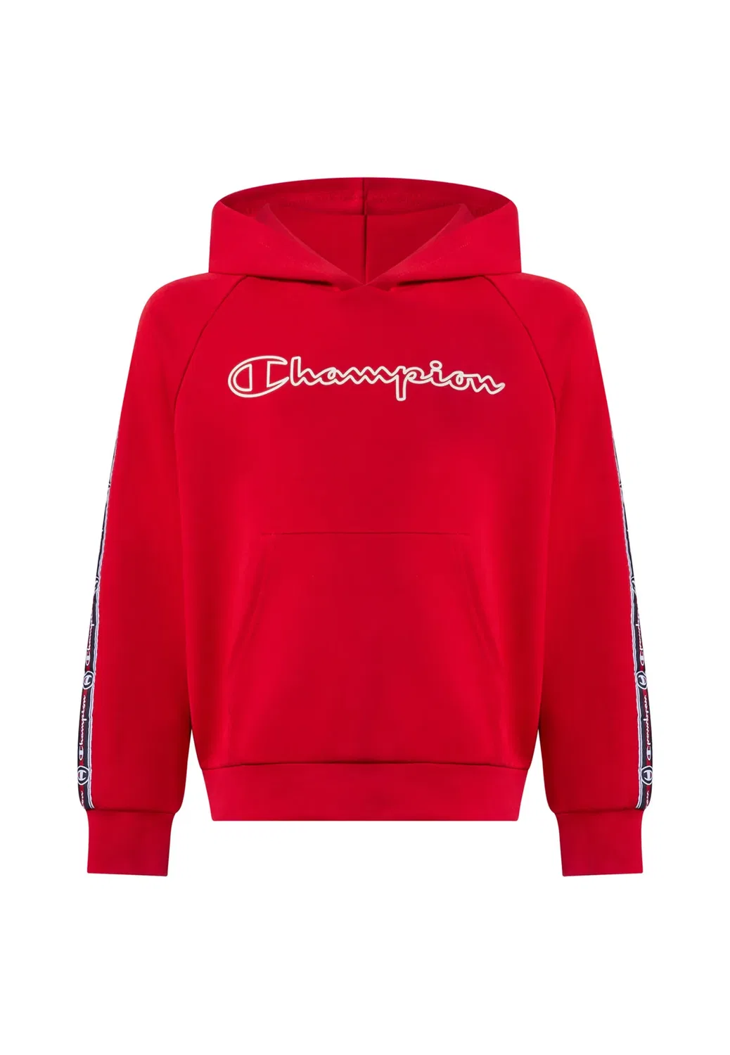 Толстовка с капюшоном, лента для скотча - худи Champion, Dark Red — фото 3