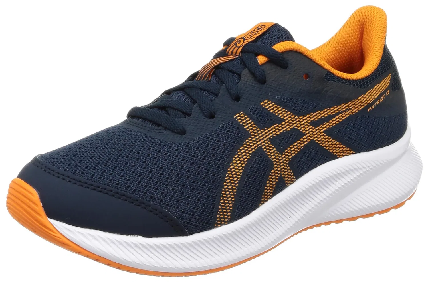 Детские кроссовки для мальчиков с шнуровкой Patriot 13 Gs ASICS, Light Garnet Champagne