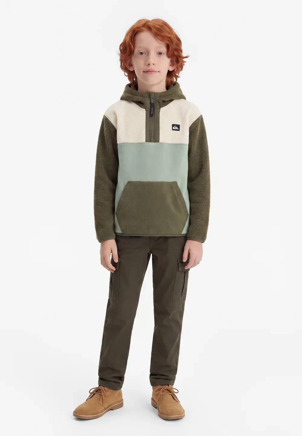 Флисовый джемпер с видом на океан Quiksilver, Grape Leaf
