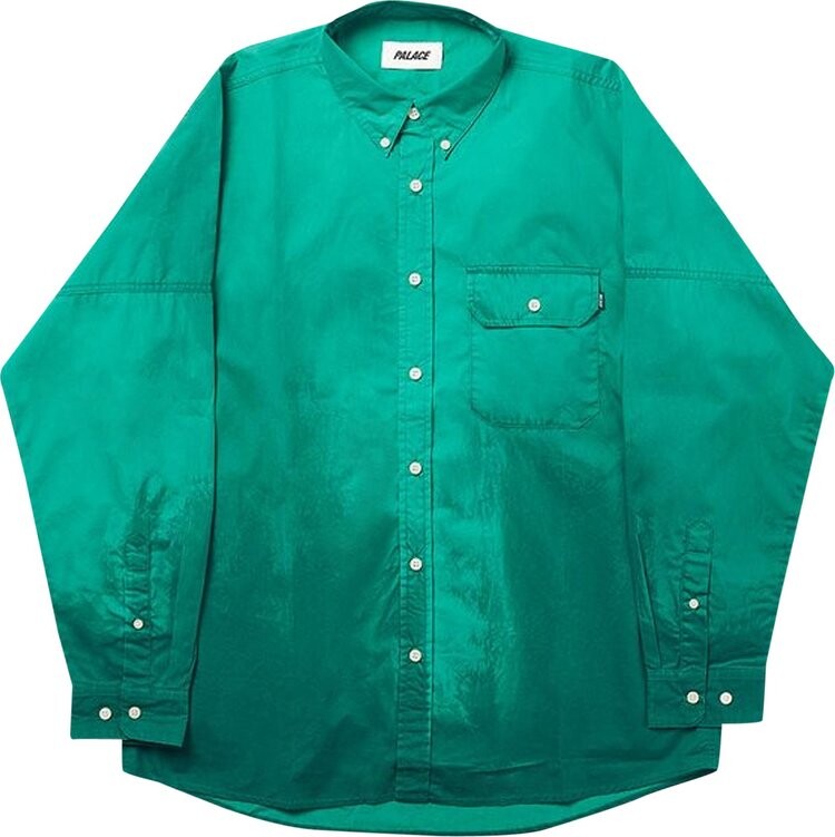 

Рубашка Palace Droppeth Heater Shirt 'Green', зеленый