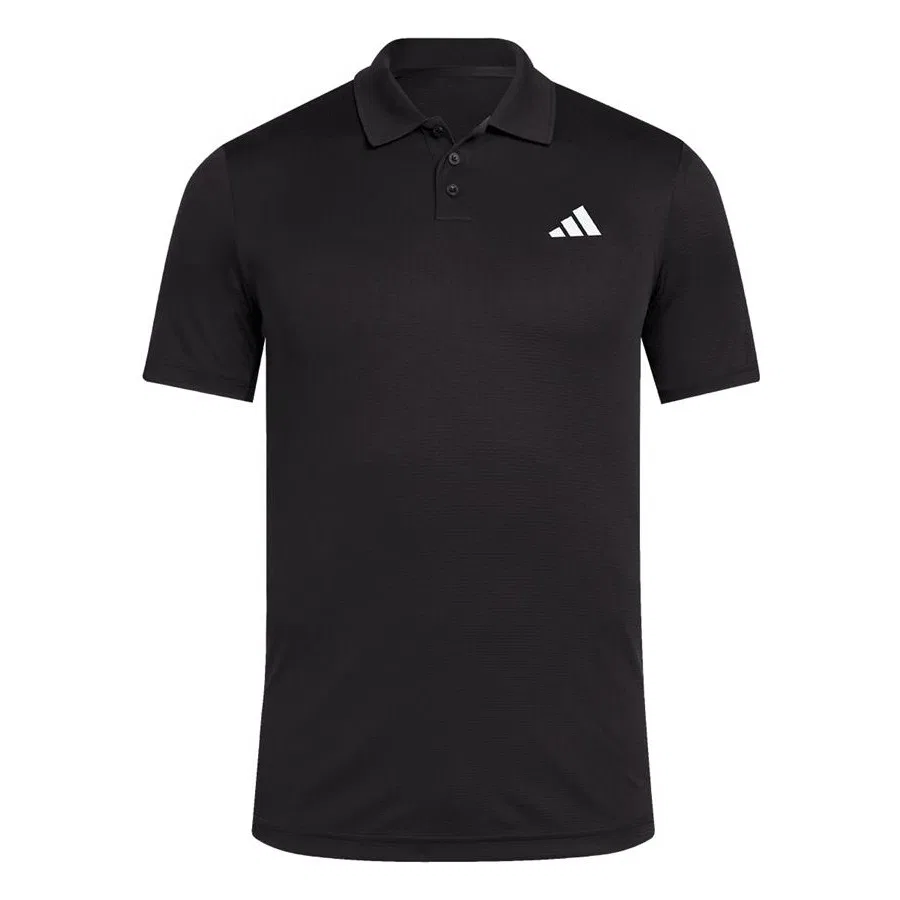 Мужская футболка-поло с принтом FreeLift Polo adidas, Черный — фото 2