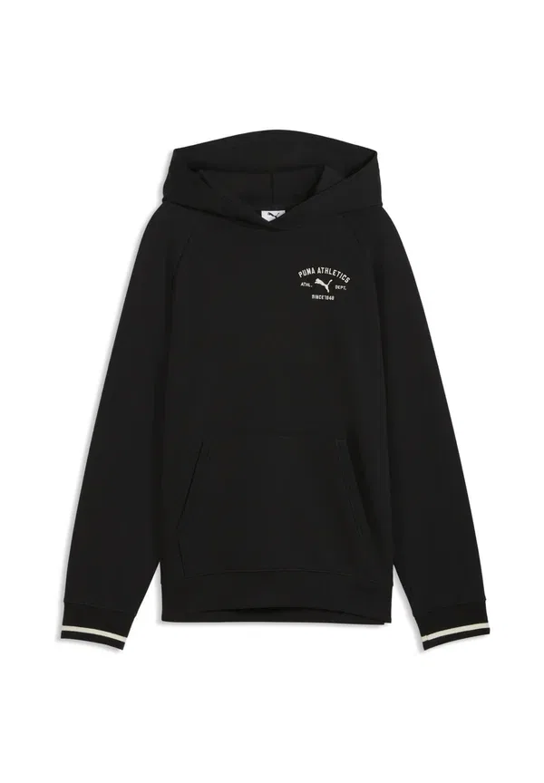 Худи свободного кроя Relaxed Hoodie Puma, черный — фото 4