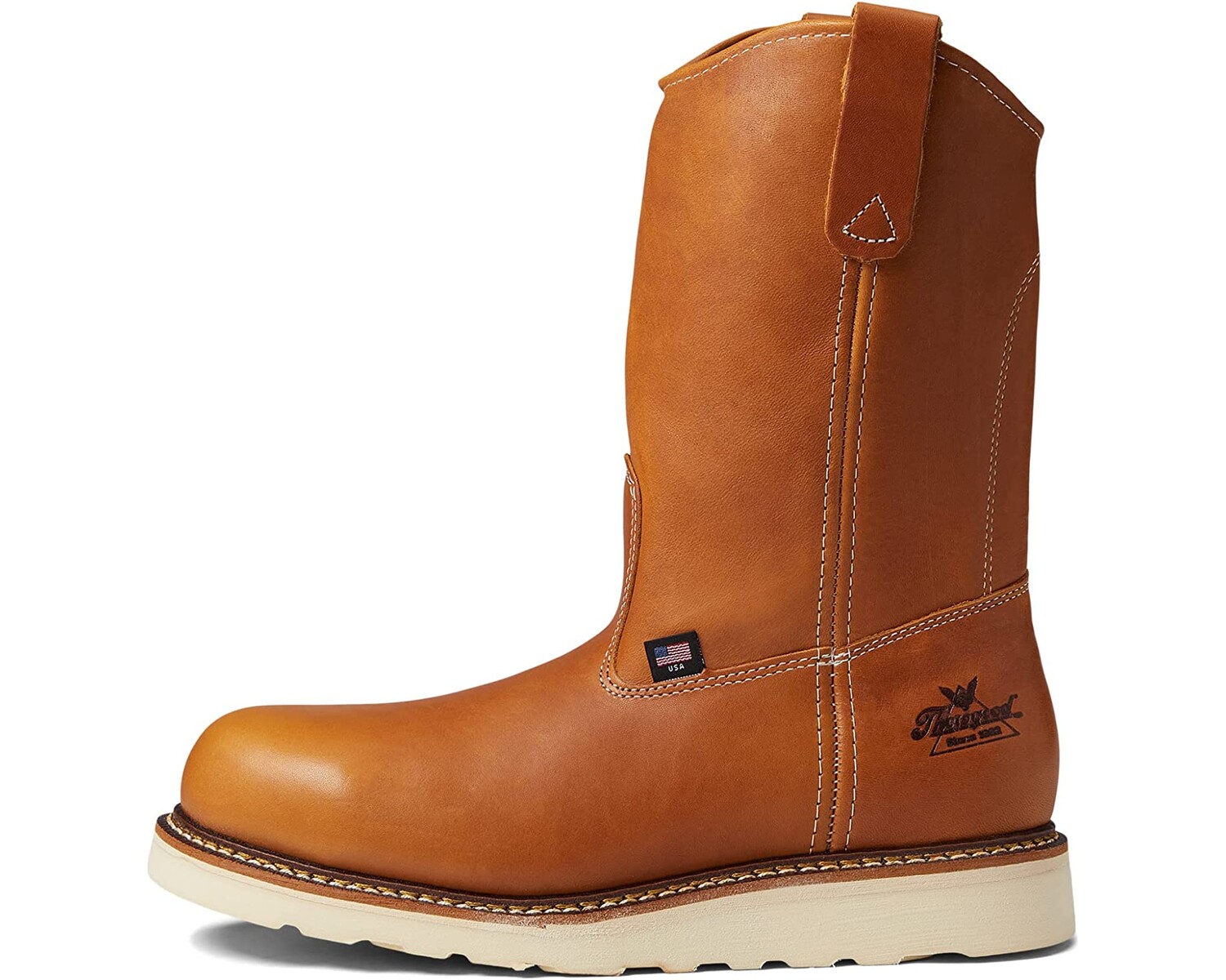 

Ботинки American Heritage 11" Round Toe Wellington Safety Thorogood, табак