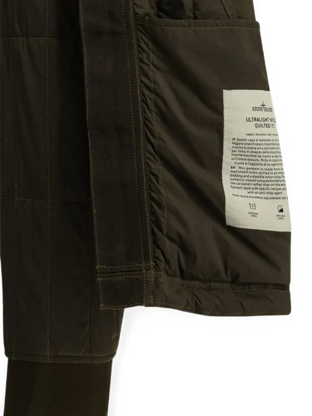 Ультралегкая нейлоновая куртка 4100015 Stone Island, серый — фото 4