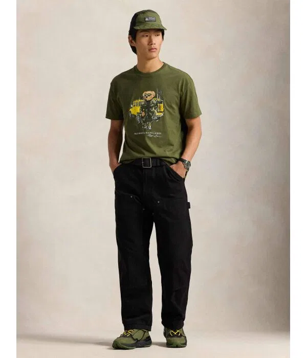 Мужская футболка хлопковая Polo Ralph Lauren, Cachi — фото 2