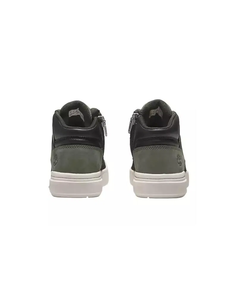 Детские кожаные кроссовки Seby Mid Lace Sneaker J Timberland, Grun — фото 4