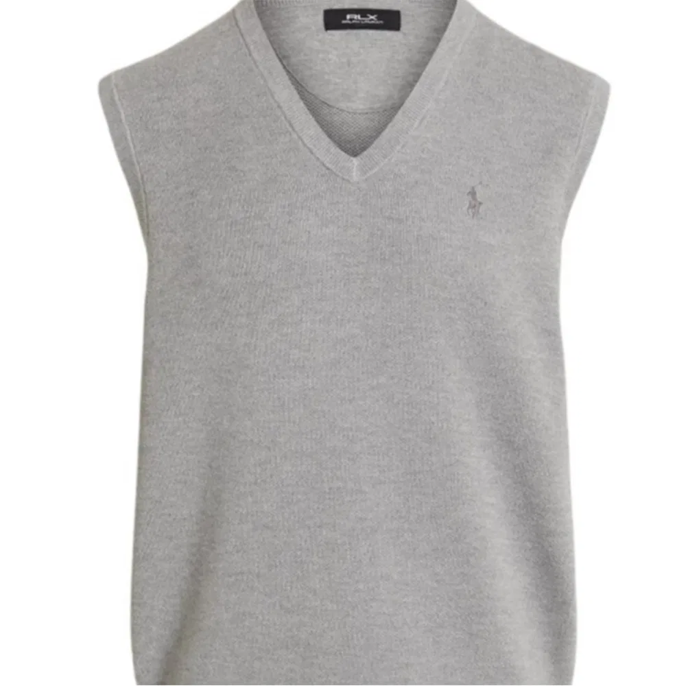 Мужская майка с V-образным вырезом Polo Ralph Lauren, Gray — фото 4