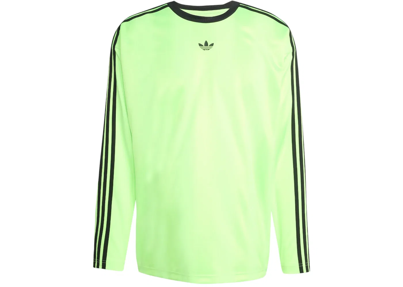 Мужская футболка с длинным рукавом с принтом Jersey Adidas, Signal Green Black