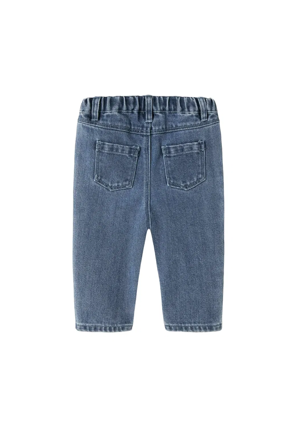 Джинсы свободного кроя унисекс - джинсы свободного покроя Lil' Atelier, Dark Blue Denim — фото 2