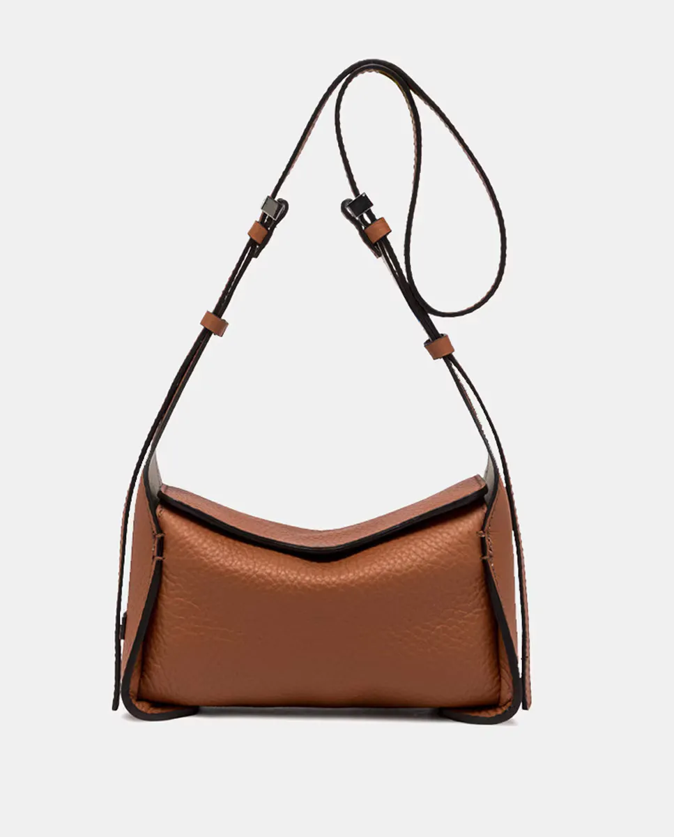 

Сумка на плечо Penelope ni из кожи кремового цвета Gianni Chiarini, коричневый