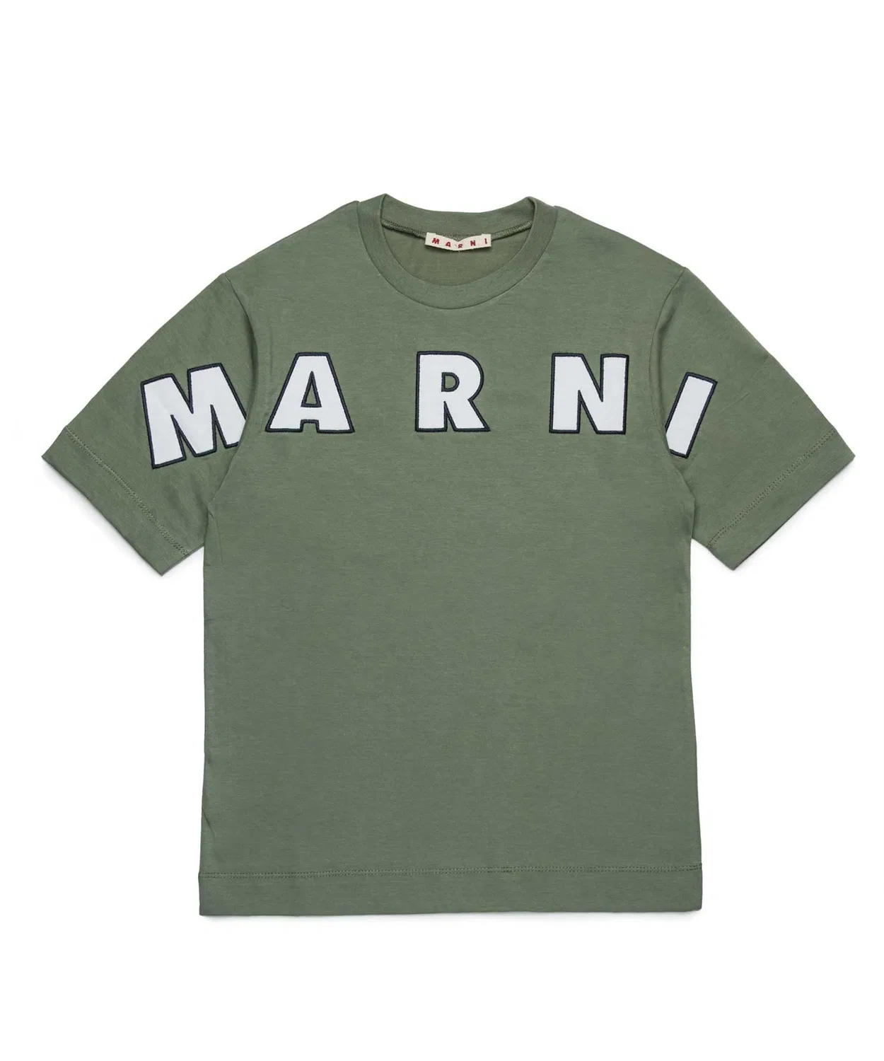 Детская футболка с коротким рукавом MARNI, Khaki