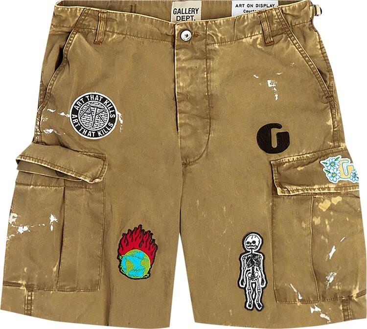 

Шорты Gallery Dept. Kenzie Fatigue Cargo Short 'Olive', зеленый