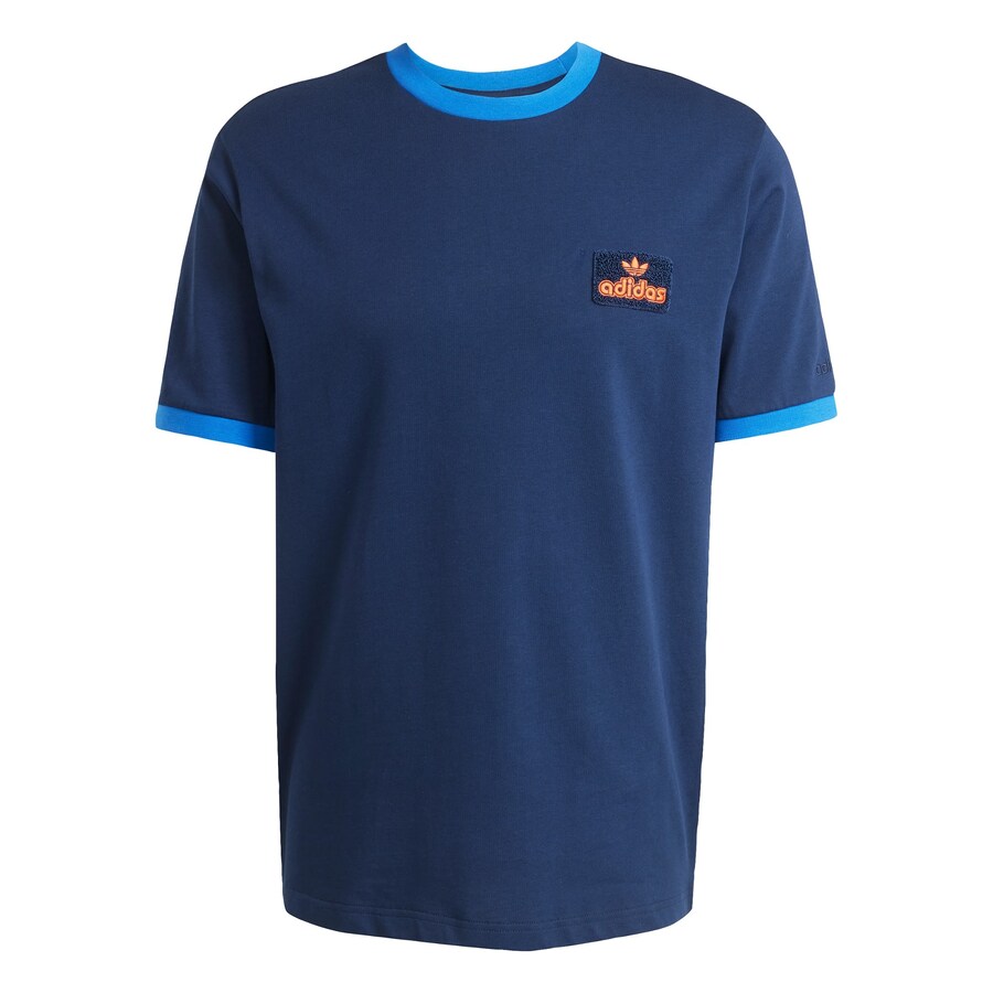 

Футболка ADIDAS ORIGINALS Contrast, Azure/Dark blue