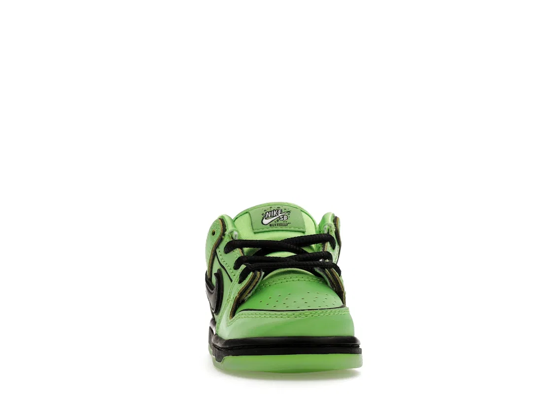 Детские кроссовки Nike SB Dunk Low Buttercup, Mean Green / Black / Lotus Pink — фото 2