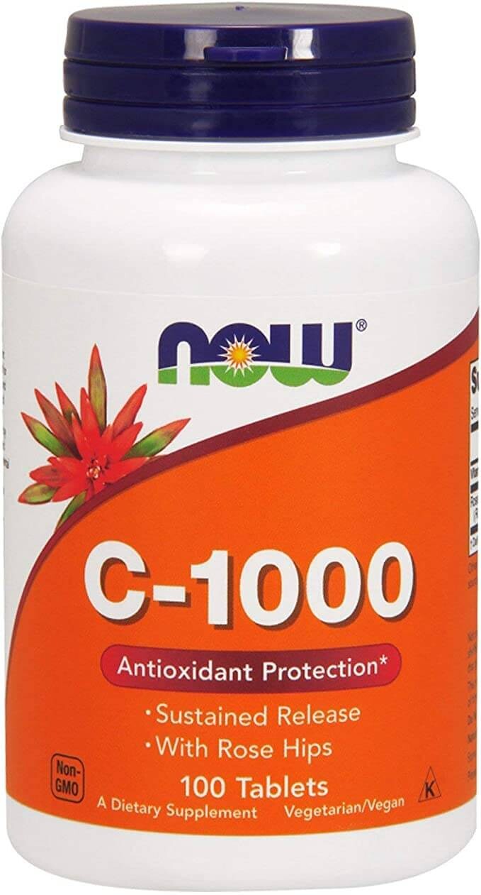 

Витамин C-1000 Now Foods, 100 капсул