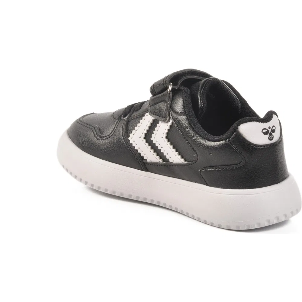 Детские спортивные кроссовки с шнуровкой Hml Kayno Jr Hummel, Black — фото 4