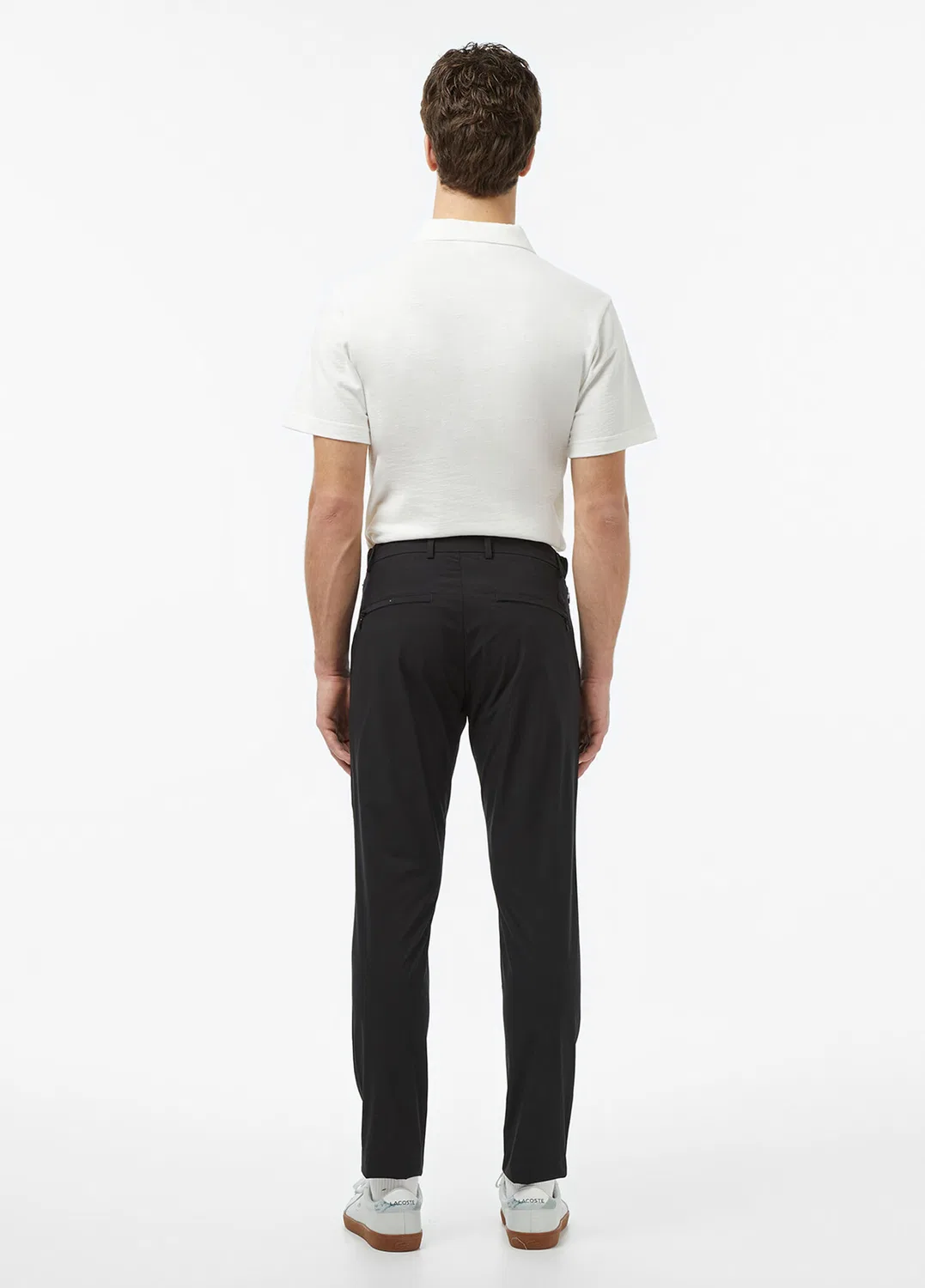 Классические брюки slim fit Lacoste, black — фото 3