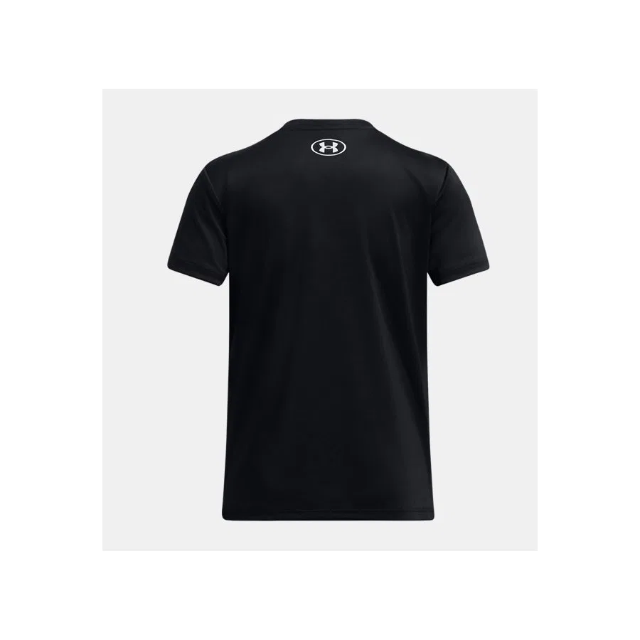 Детская футболка с принтом UA Tech Wordmark Under Armour, Черный — фото 2