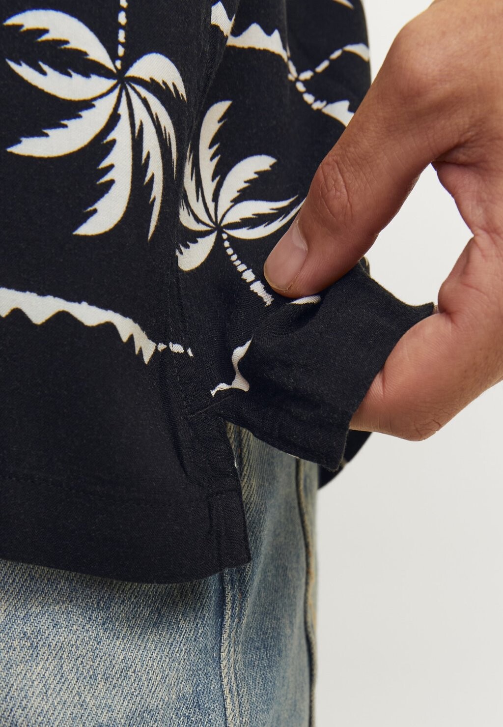 

Рубашка Jorluke Ocean Resort Styd Jack & Jones, черная