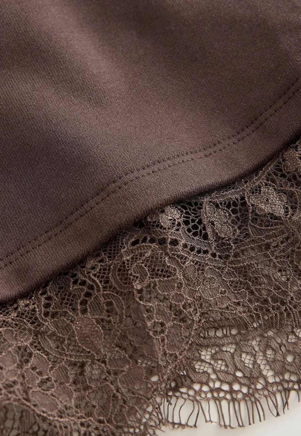 Кружевное спортивное платье Lee - повседневное платье Smallsaints, Dark Brown — фото 3