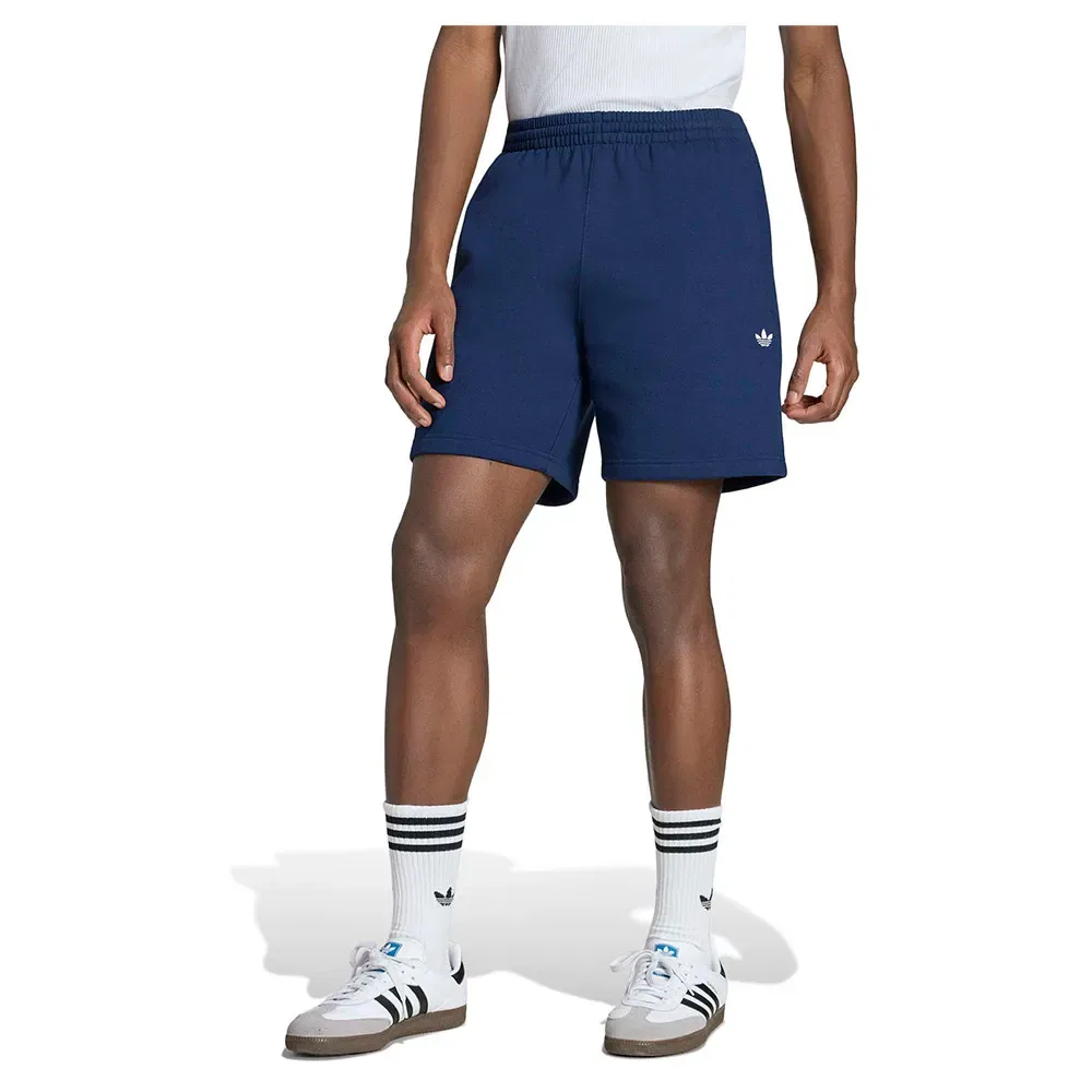 Шорты флисовые Trefoil Essentials 5´´ Adidas Originals, синий