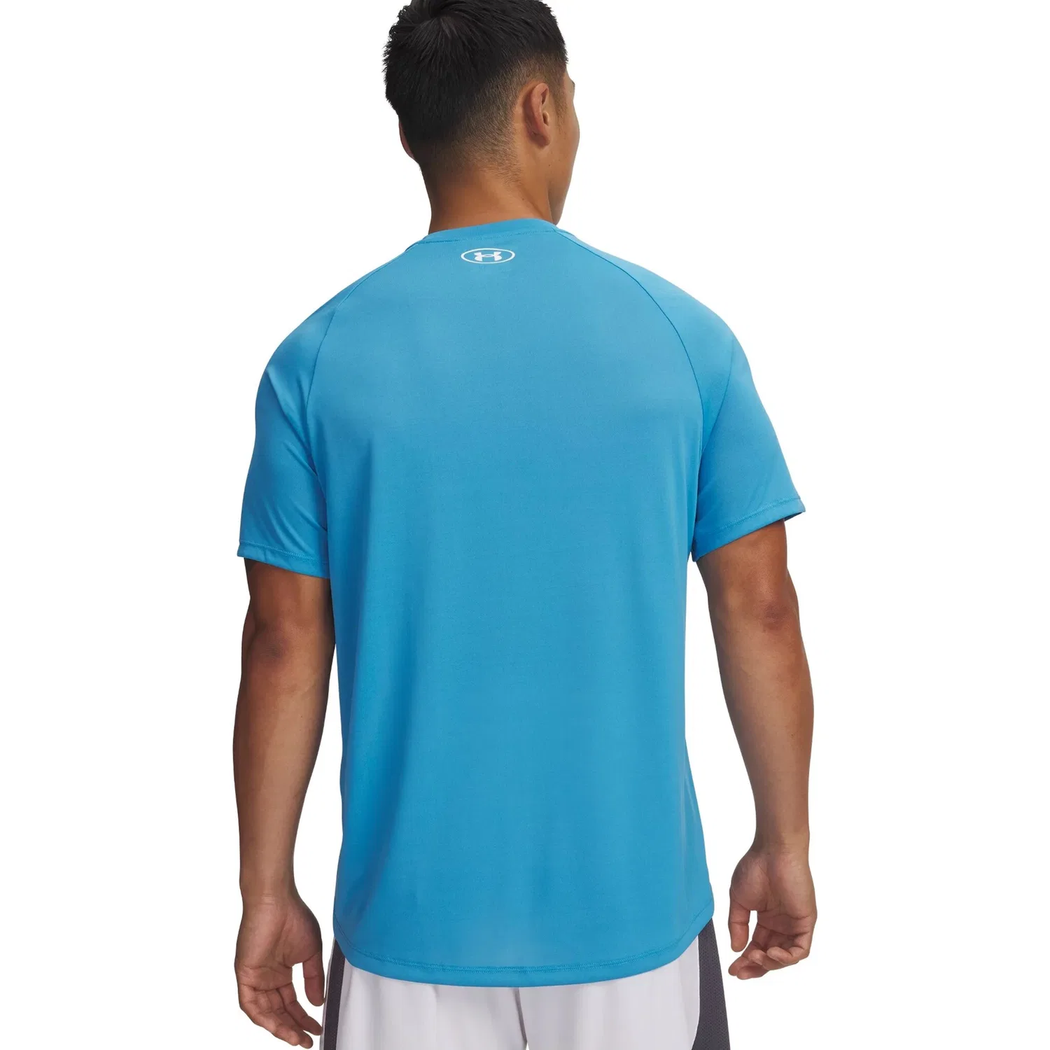 Детская тренировочная футболка с коротким рукавом Under Armour, Ether Blue — фото 2