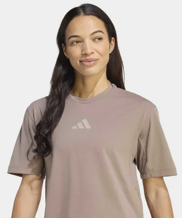 Футболка с коротким рукавом Terex Xploric Climacool Adidas, Трейсбраун — фото 3