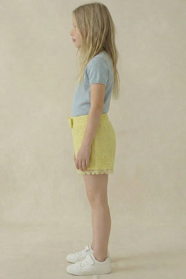 Детские шорты для девочек brode Esila Kids, Yellow — фото 4