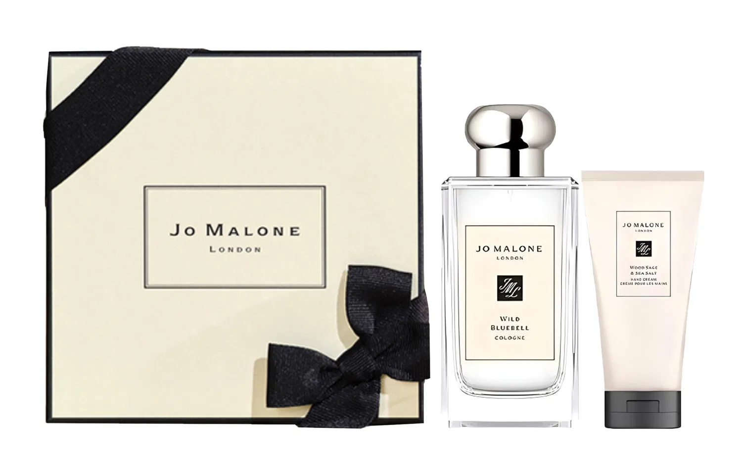 Набор: парфюмерная вода Bluebell 100 мл и крем для рук Sage & Maris Sal 50 мл, Jo Malone London, Bluebell, White Musk Persimmon