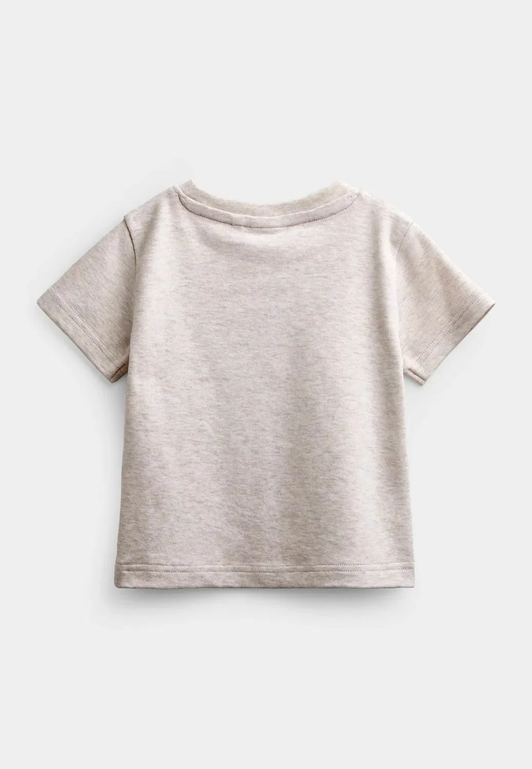 Комплект из рубашки и футболки с начесом - футболка с принтом Jojo Maman Bébé, Khaki Green Check — фото 4