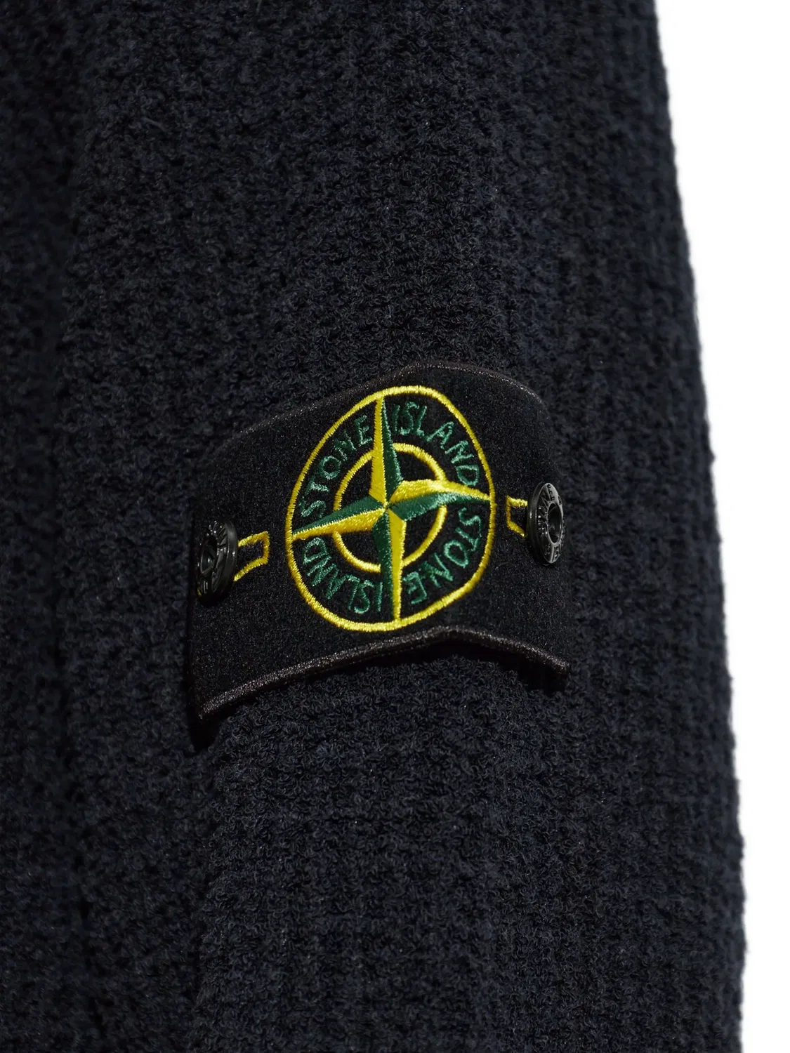Stone Island Свитер с длинными рукавами, черный — фото 2