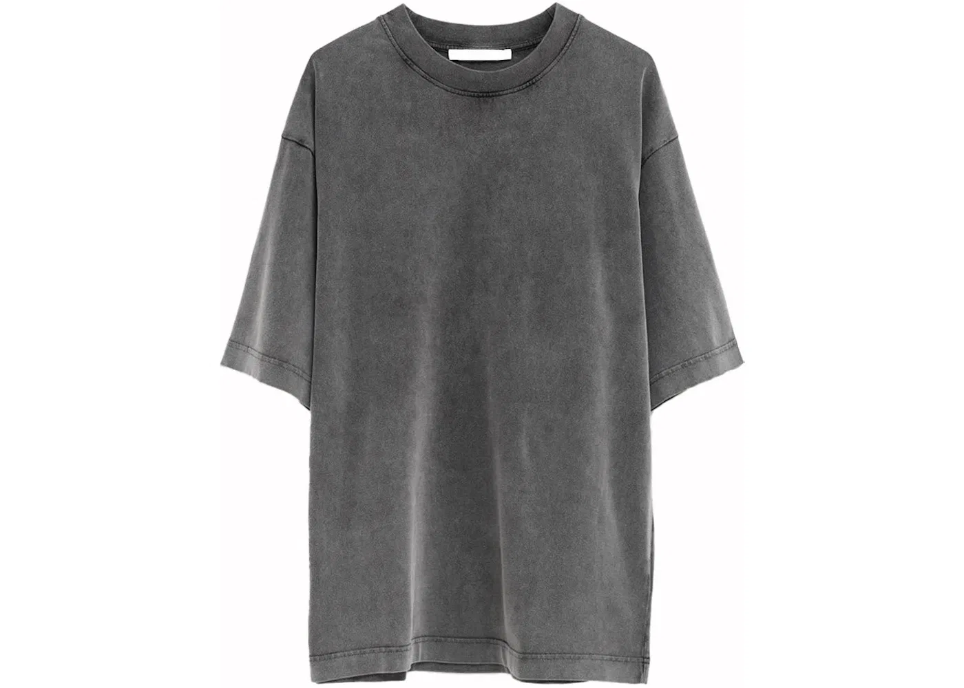 Женская футболка с круглым вырезом Acne Studios, Faded Black Bm0