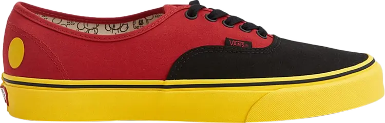 

Кеды Vans Disney x Authentic Mickey, красный
