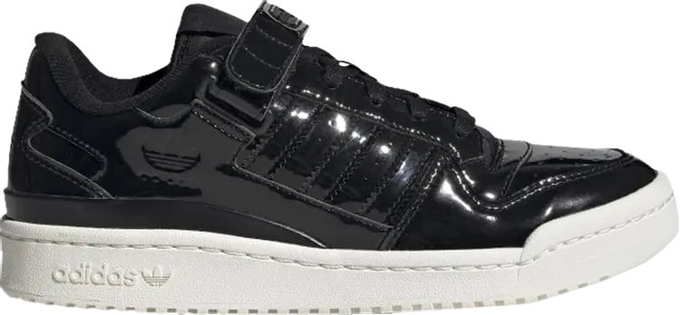 Кроссовки Adidas Wmns Forum Low 'Black Off White', черный