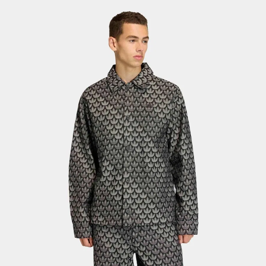 Мужская куртка с монограммой adidas Monogram, Разноцветный