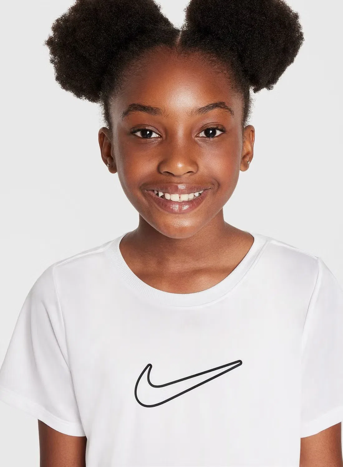 Футболка с технологией Dri-Fit One Hybrid Nike, белый — фото 3