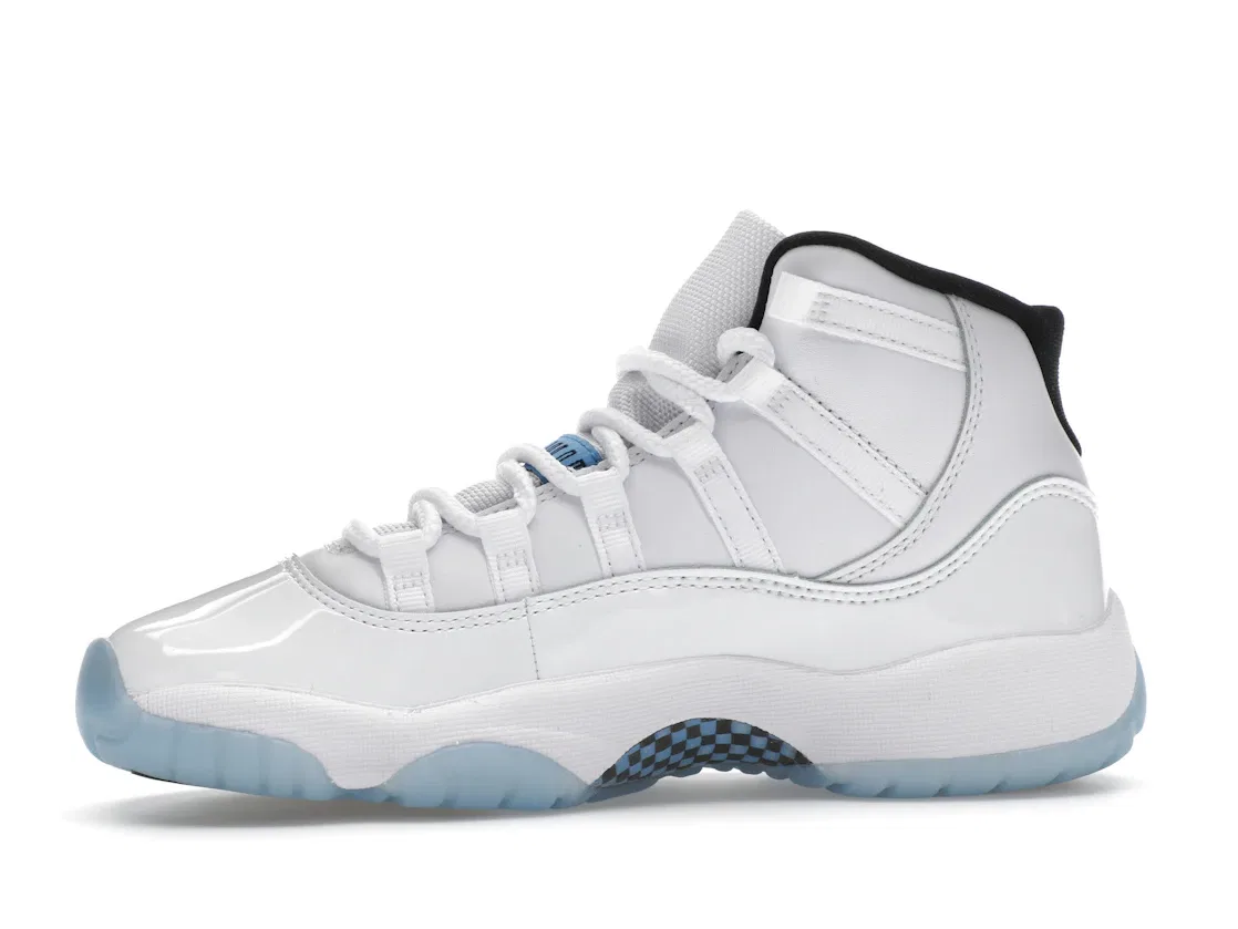 Детские кроссовки Lifestyle с легендарным дизайном Jordan 11 Retro Jordan, White/Legend Blue/Black — фото 3
