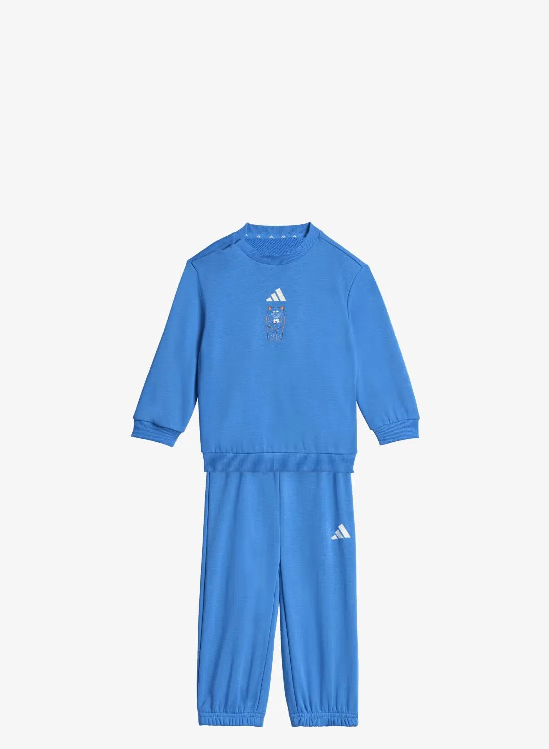 Комплект спортивный с футбольным принтом Tiro_Nster Adidas, синий