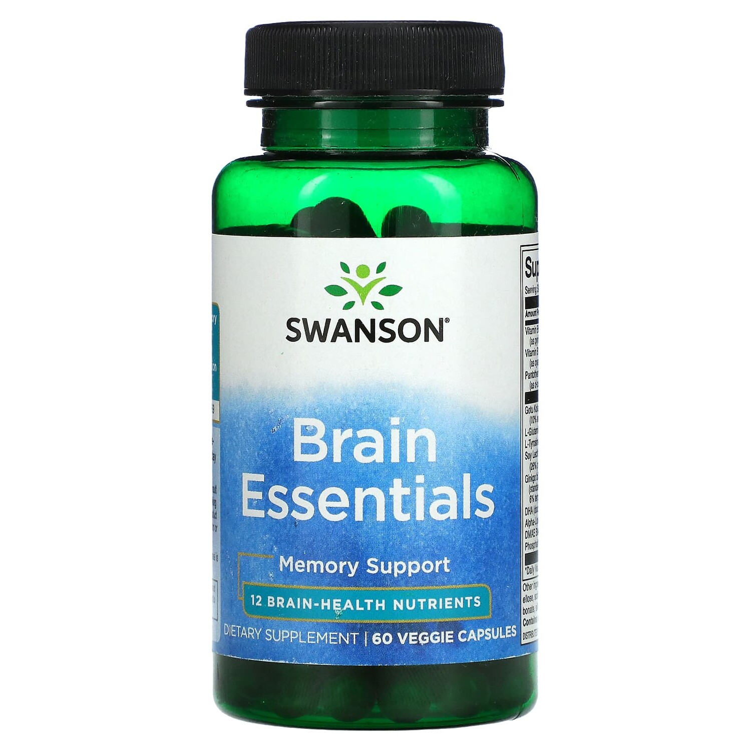 

Добавка Swanson Ain Essentials, 60 растительных капсул