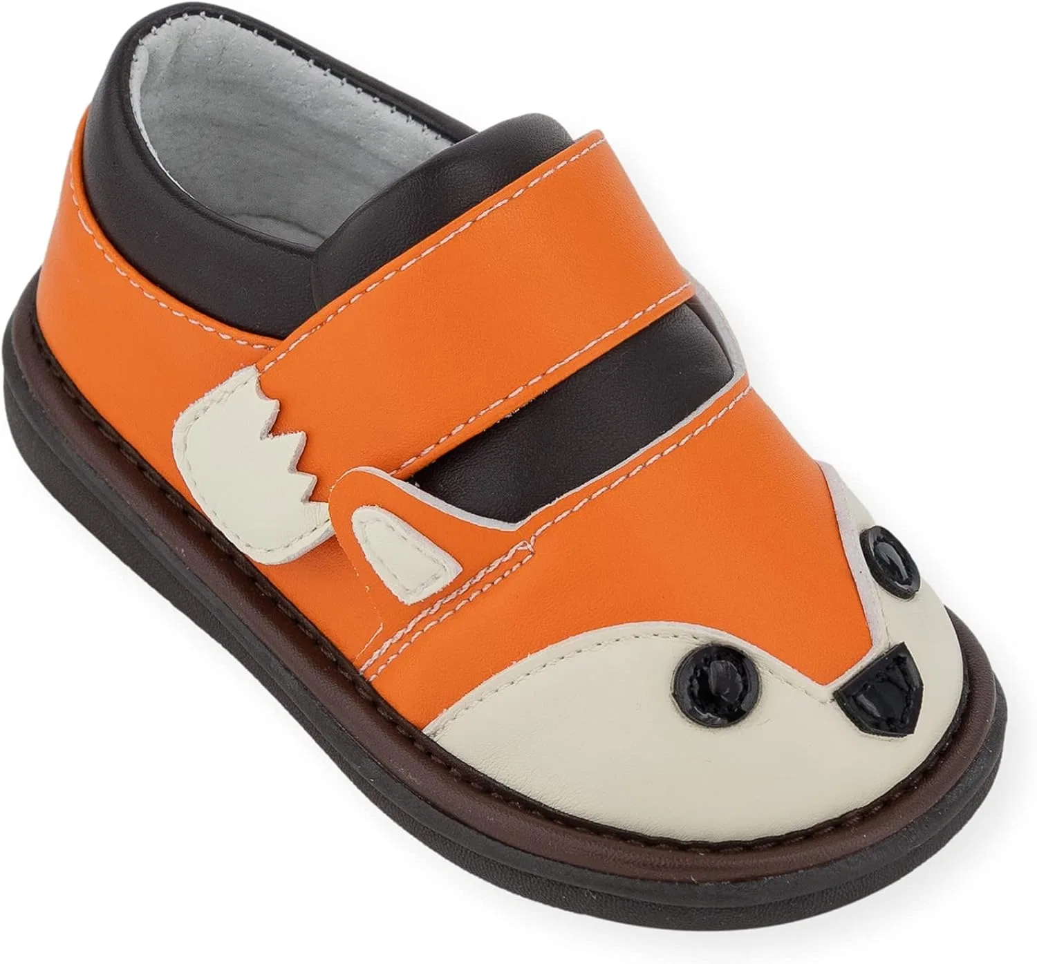 Детские кроссовки для мальчиков с пищалкой Fox Orange Wee Squeak, Fox Orange