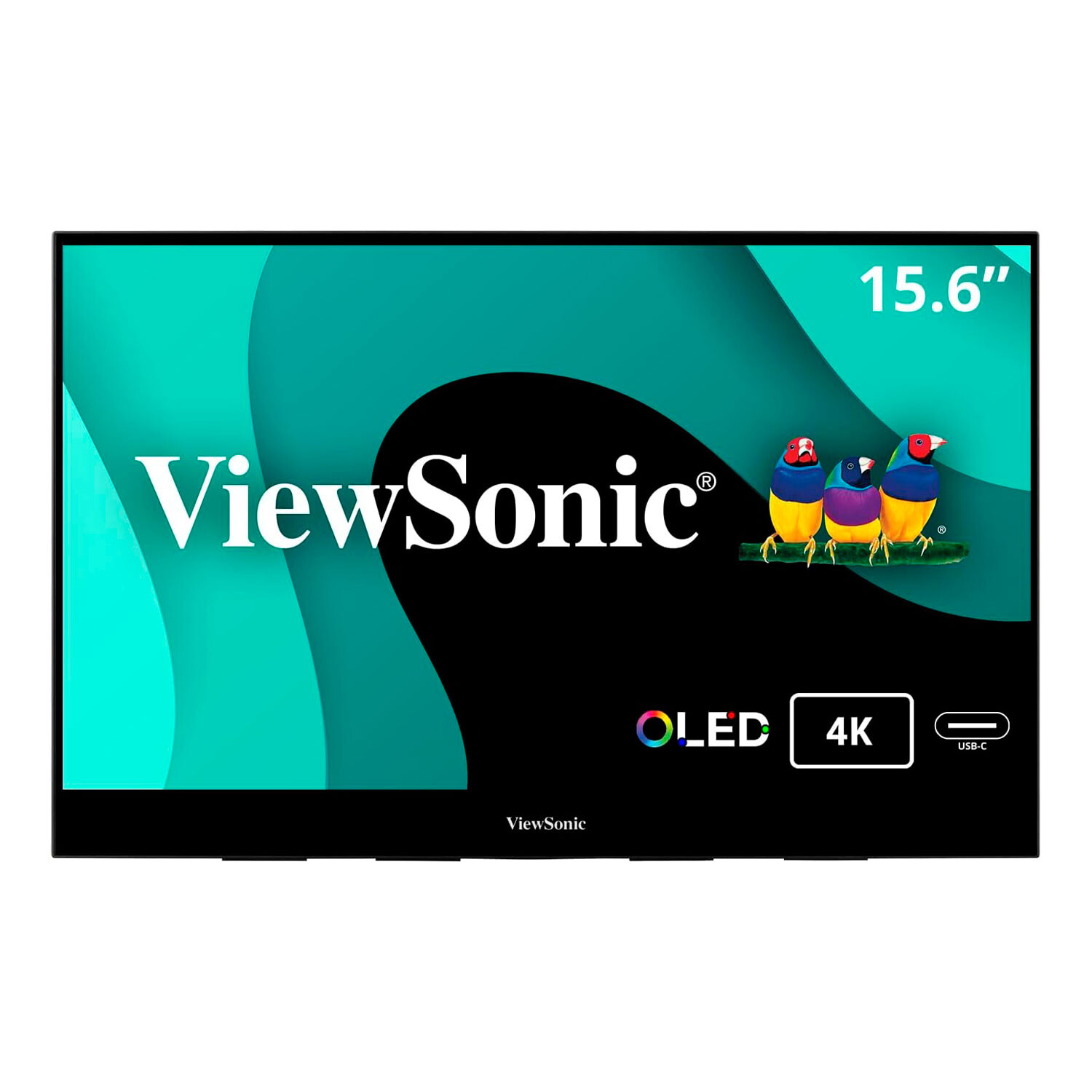

Монитор портативный ViewSonic VX1655-4K-OLED 15.6", 3840x2160, OLED, 60 Гц, черный