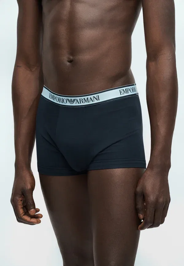 Трусы Core с логотипом, комплект из 3 штук Emporio Armani, синий — фото 4