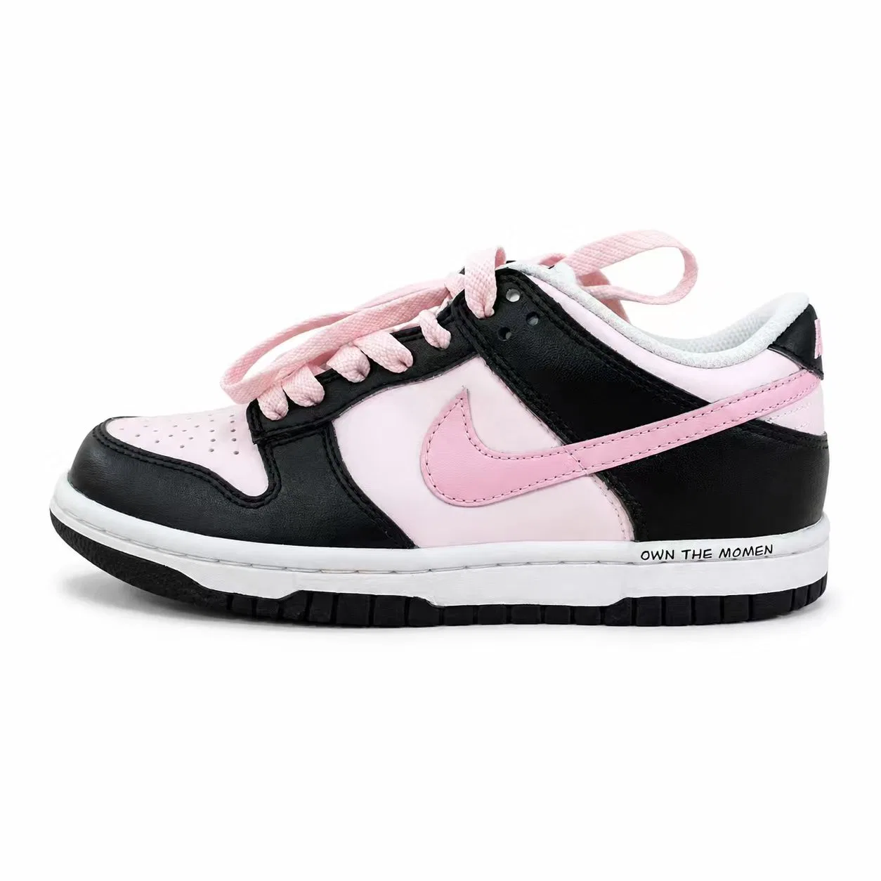 Детские кроссовки для скейтбординга Nike Dunk, Black Pink