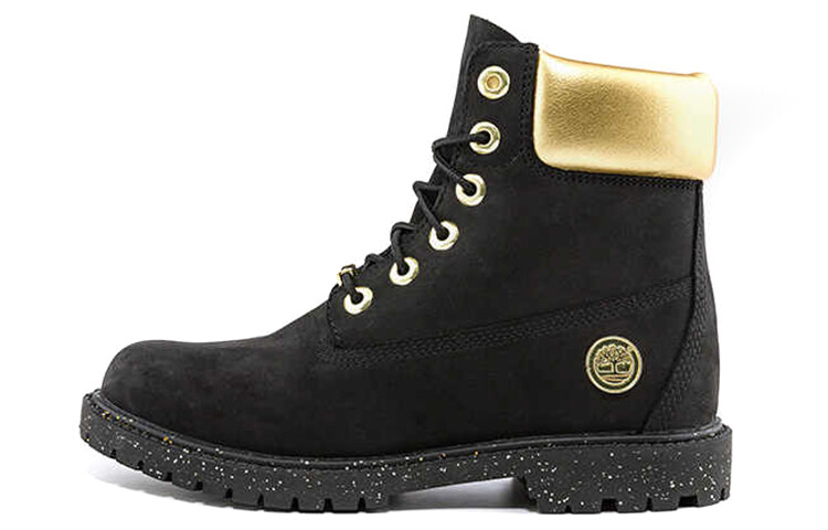 Ботинки Timberland Heritage 6 Inch, черный / золотой